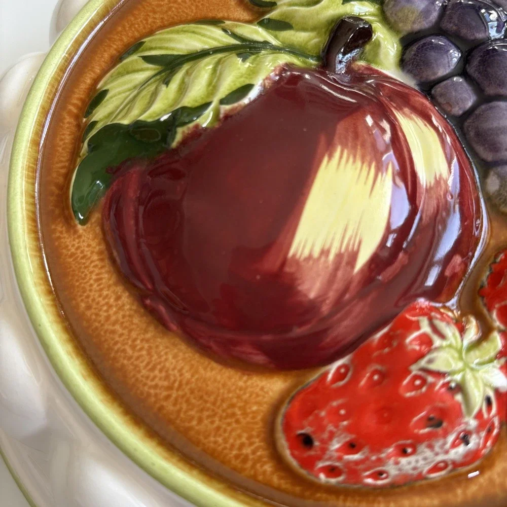 Vtg‎ Gailstyn-Sutton Towle Ceramic Jello Mold Fruit Cottage Core Granny Japan